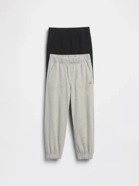 Mix & Match-joggebukser med elastisk linning for Baby og Småbarn (2-pakning)
