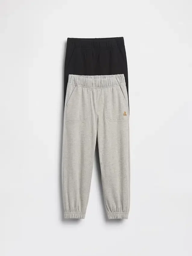 Mix & Match-joggebukser med elastisk linning for Baby og Småbarn (2-pakning)