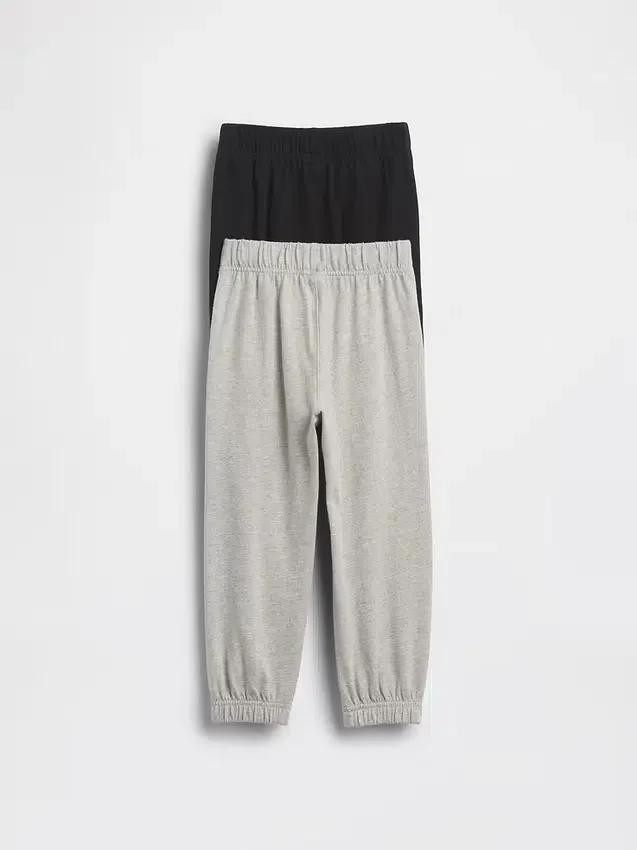 Mix & Match-joggebukser med elastisk linning for Baby og Småbarn (2-pakning)
