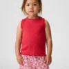 Mix & Match-ribbet tank-top for Baby og Småbarn