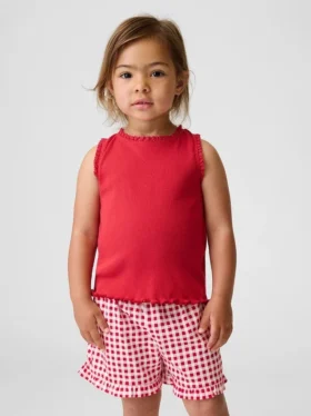 Mix & Match-ribbet tank-top for Baby og Småbarn