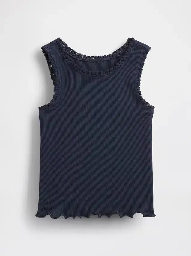 Mix & Match-ribbet tank-top for Baby og Småbarn
