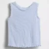 Mix & Match-ribbet tank-top for Baby og Småbarn