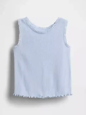 Mix & Match-ribbet tank-top for Baby og Småbarn