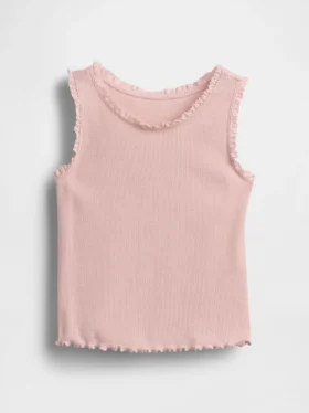 Mix & Match-ribbet tank-top for Baby og Småbarn