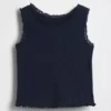 Mix & Match-ribbet tank-top for Baby og Småbarn
