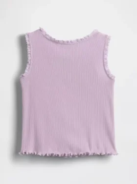 Mix & Match-ribbet tank-top for Baby og Småbarn