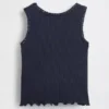 Mix & Match-ribbet tank-top for Baby og Småbarn