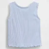 Mix & Match-ribbet tank-top for Baby og Småbarn