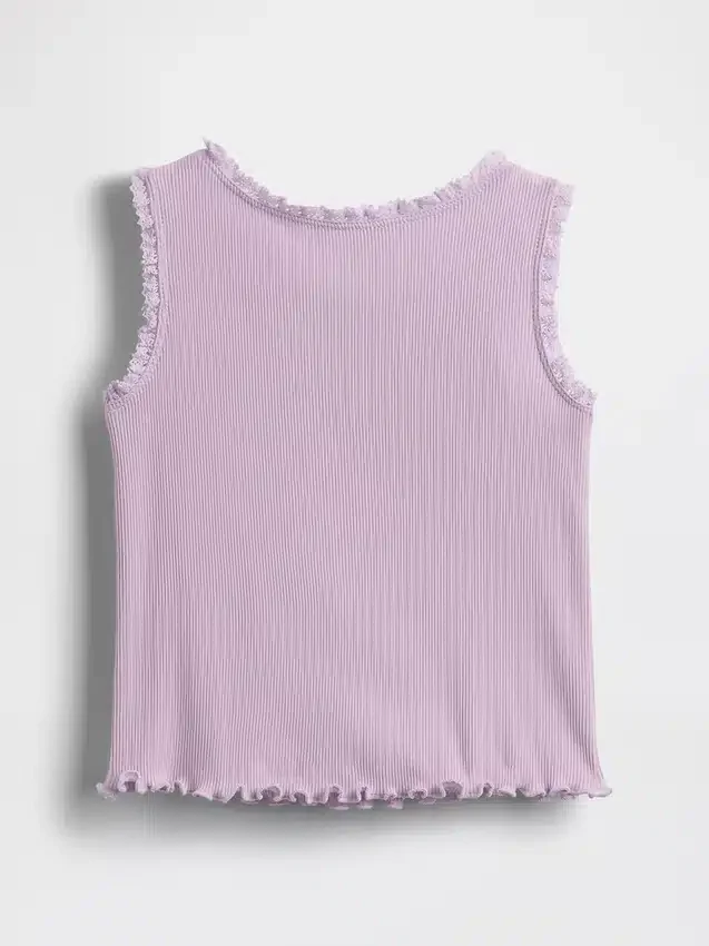 Mix & Match-ribbet tank-top for Baby og Småbarn