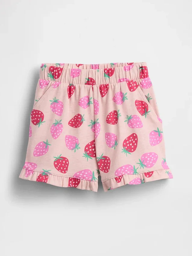 Mix & Match-shorts med volanger for Baby og Småbarn