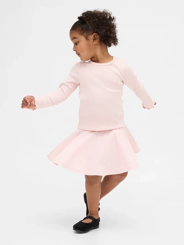 Mix & Match-skort med elastisk linning for Baby og Småbarn