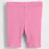 Mix & Match-sykkelshorts med ribbestrikk for Baby og Småbarn