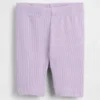 Mix & Match-sykkelshorts med ribbestrikk for Baby og Småbarn