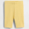 Mix & Match-sykkelshorts med ribbestrikk for Baby og Småbarn