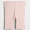 Mix & Match-sykkelshorts med ribbestrikk for Baby og Småbarn