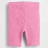Mix & Match-sykkelshorts med ribbestrikk for Baby og Småbarn