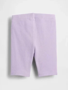 Mix & Match-sykkelshorts med ribbestrikk for Baby og Småbarn