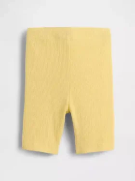 Mix & Match-sykkelshorts med ribbestrikk for Baby og Småbarn