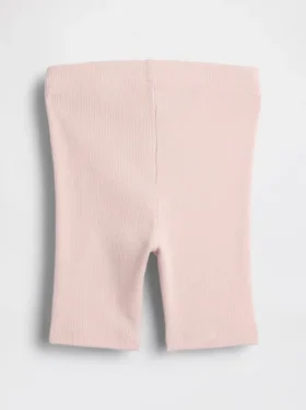 Mix & Match-sykkelshorts med ribbestrikk for Baby og Småbarn