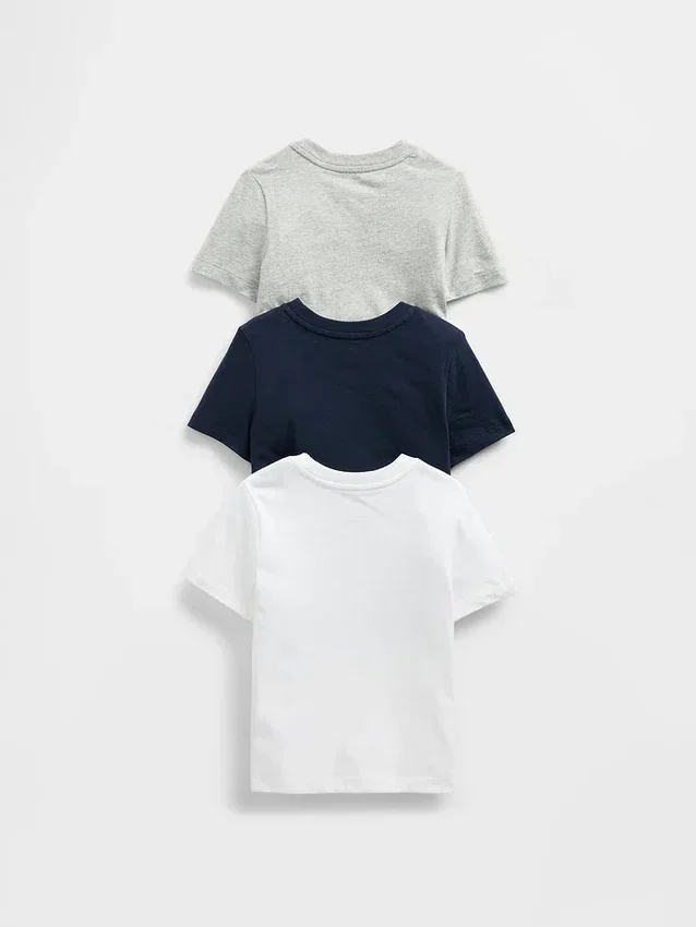 Mix & Match-T-skjorte for Baby og Småbarn (3-pakning)