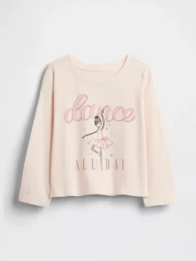 Mix & Match-T-skjorte med avslappet grafisk trykk for Baby og Småbarn