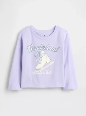 Mix & Match-T-skjorte med avslappet grafisk trykk for Baby og Småbarn