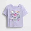 Mix & Match-T-skjorte med avslappet grafisk trykk for Baby og Småbarn