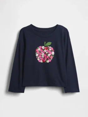Mix & Match-T-skjorte med grafisk trykk for Baby og Småbarn