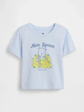 Mix & Match-T-skjorte med grafisk trykk for Baby og Småbarn