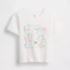 Mix & Match-T-skjorte med grafisk trykk for Baby og Småbarn