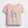 Mix & Match-T-skjorte med grafisk trykk for Baby og Småbarn