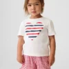 Mix & Match-T-skjorte med grafisk trykk for Baby og Småbarn