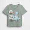 Mix & Match-T-skjorte med grafisk trykk for Baby og Småbarn