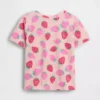 Mix & Match-T-skjorte med grafisk trykk for Baby og Småbarn
