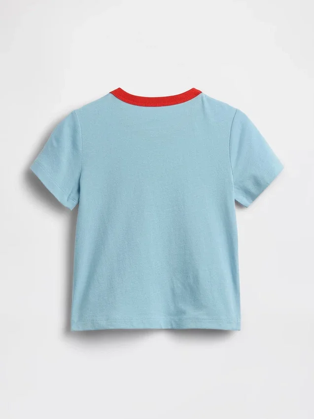 Mix & Match-T-skjorte med grafisk trykk for Baby og Småbarn