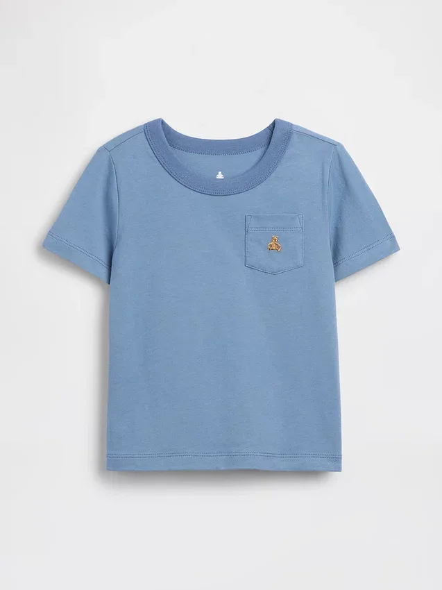 Mix & Match-T-skjorte med lomme for Baby og Småbarn