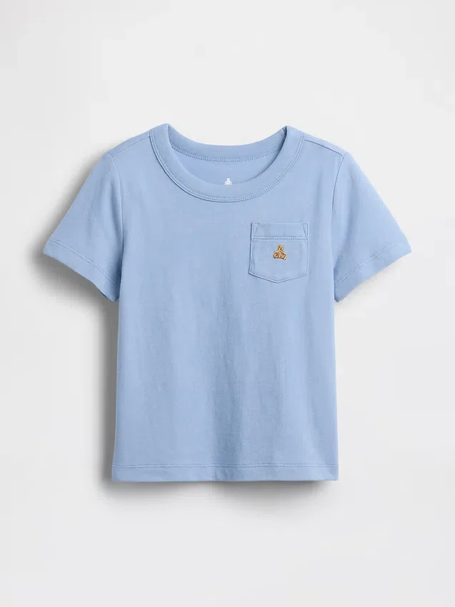 Mix & Match-T-skjorte med lomme for Baby og Småbarn