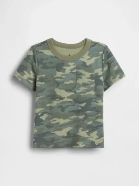 Mix & Match-T-skjorte med lomme for Baby og Småbarn