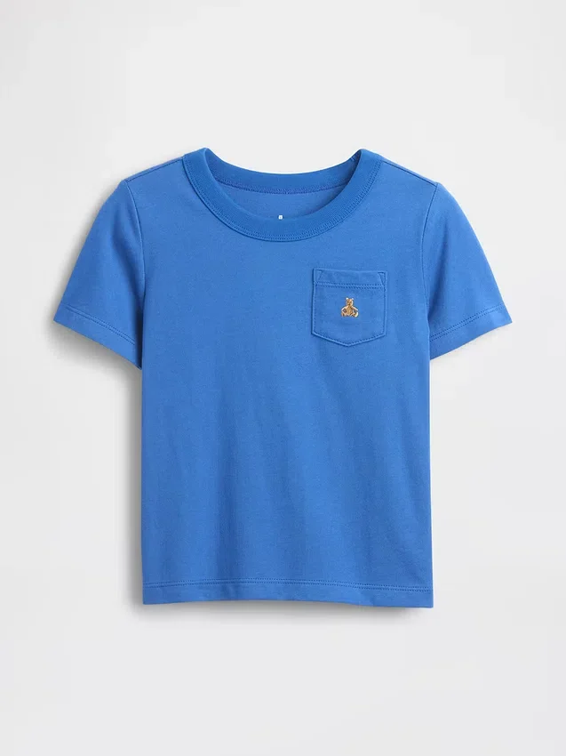 Mix & Match-T-skjorte med lomme for Baby og Småbarn