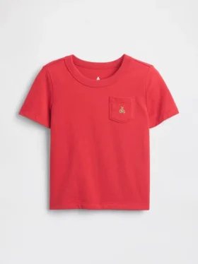 Mix & Match-T-skjorte med lomme for Baby og Småbarn