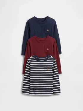 Mix & Match-T-skjorte med lomme for Baby og Småbarn