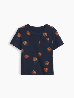 Mix & Match-T-skjorte med lomme for Baby og Småbarn