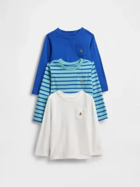 Mix & Match-T-skjorte med lomme for Baby og Småbarn
