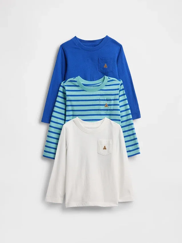 Mix & Match-T-skjorte med lomme for Baby og Småbarn