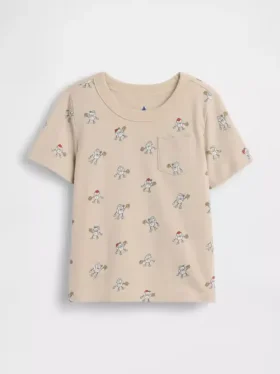 Mix & Match-T-skjorte med lomme for Baby og Småbarn