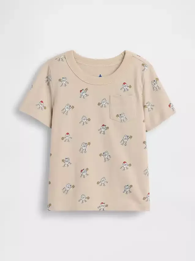 Mix & Match-T-skjorte med lomme for Baby og Småbarn