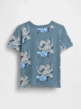 Mix & Match-T-skjorte med lomme for Baby og Småbarn