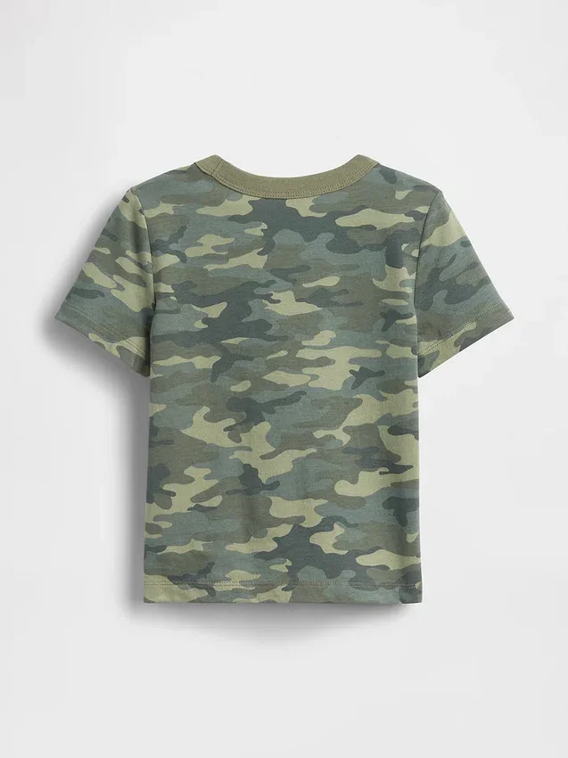 Mix & Match-T-skjorte med lomme for Baby og Småbarn