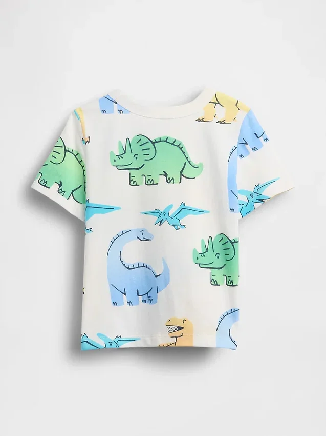 Mix & Match-T-skjorte med lomme for Baby og Småbarn